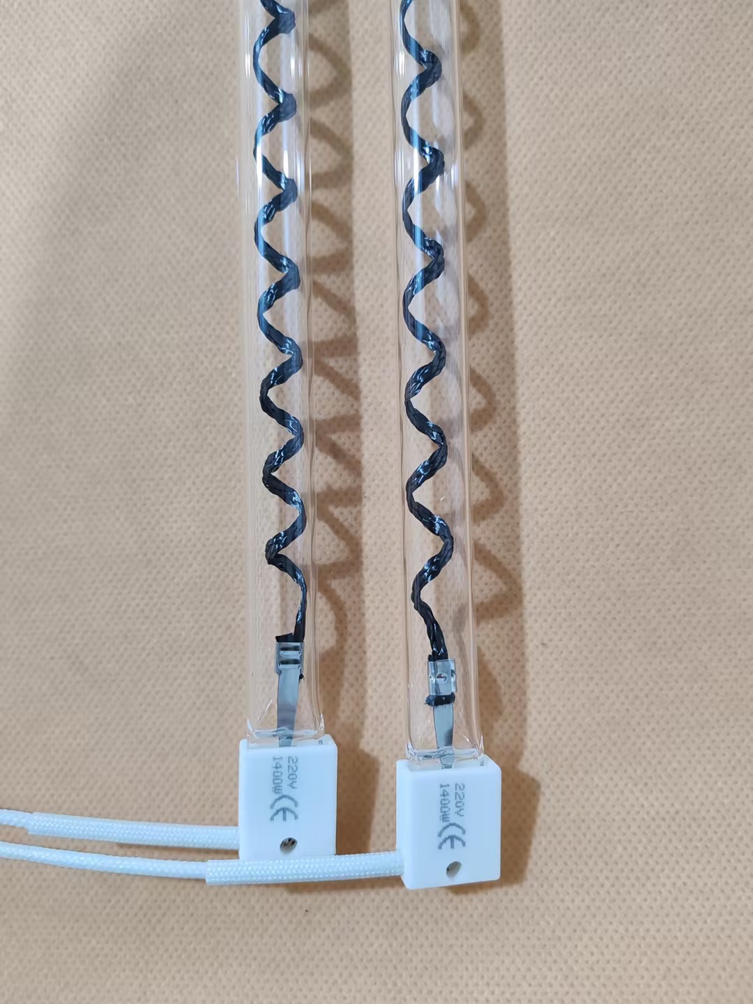590mm 1300w carbon fiber infrared heating lamp